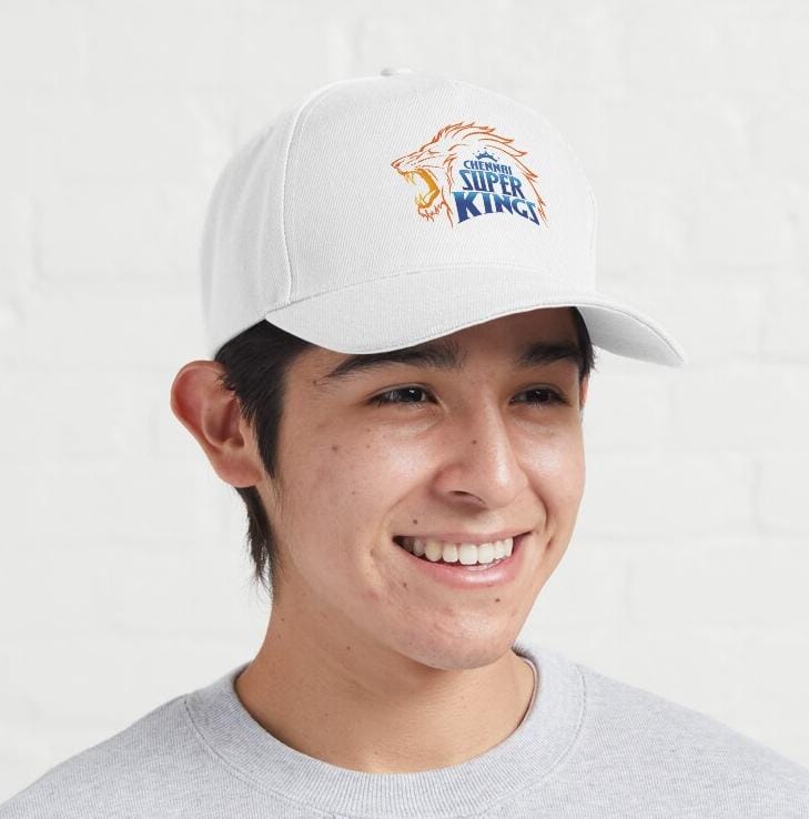 CSK White Cap Premium Quality Adjustable With Logo