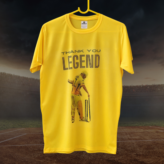 CSK MSD Fans T-shirt IPL Special