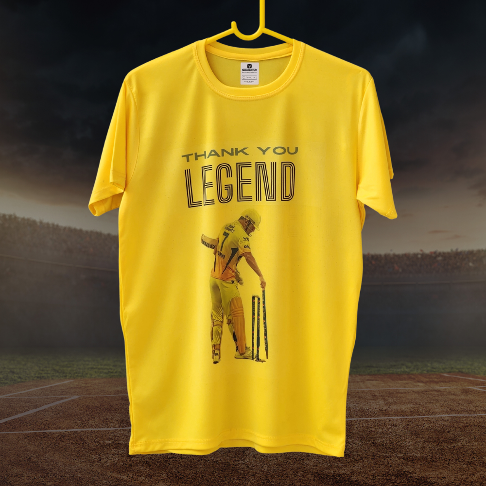 MS Dhoni Fan T-shirt IPL 2025 Special