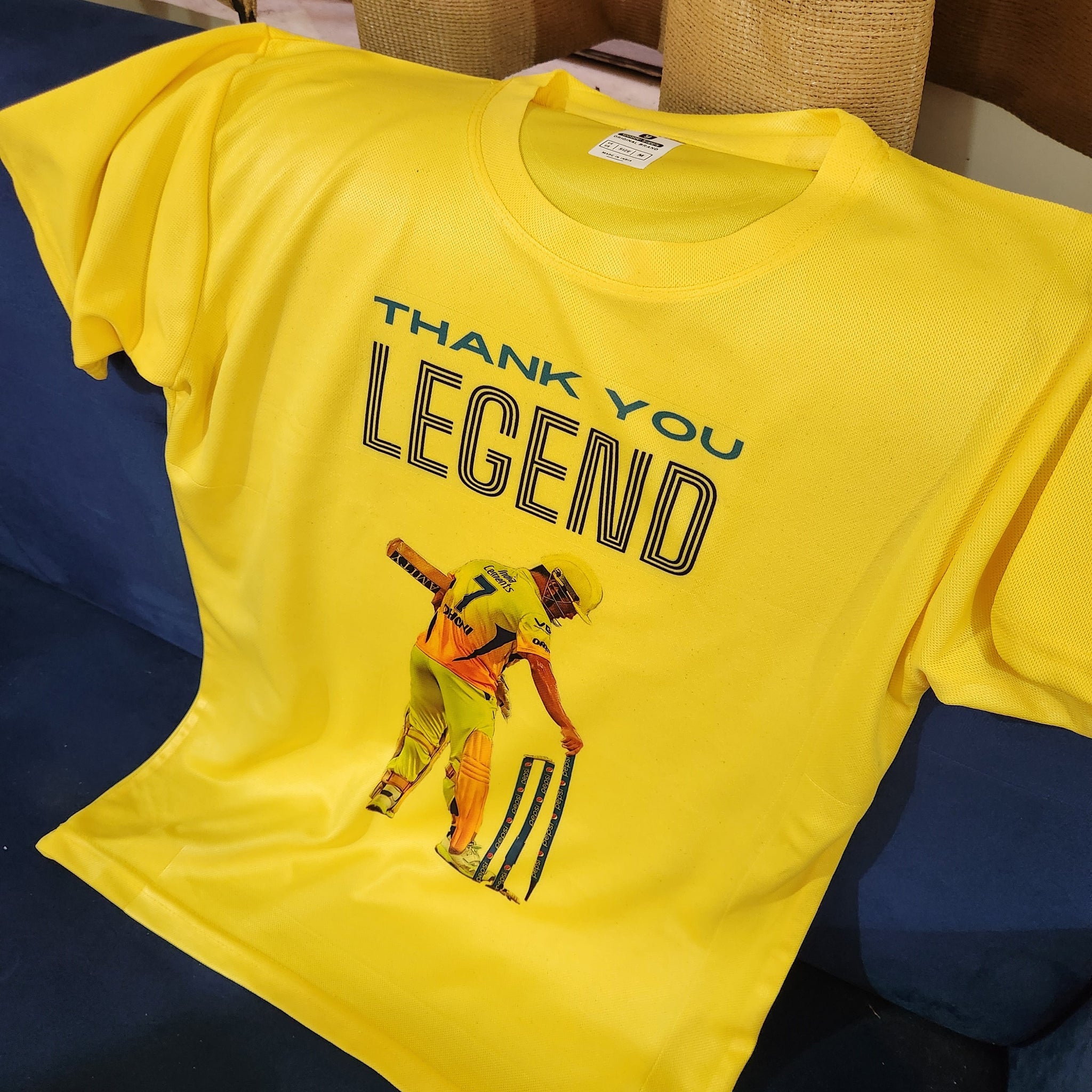 MS Dhoni Fan T-shirt IPL 2025 Special