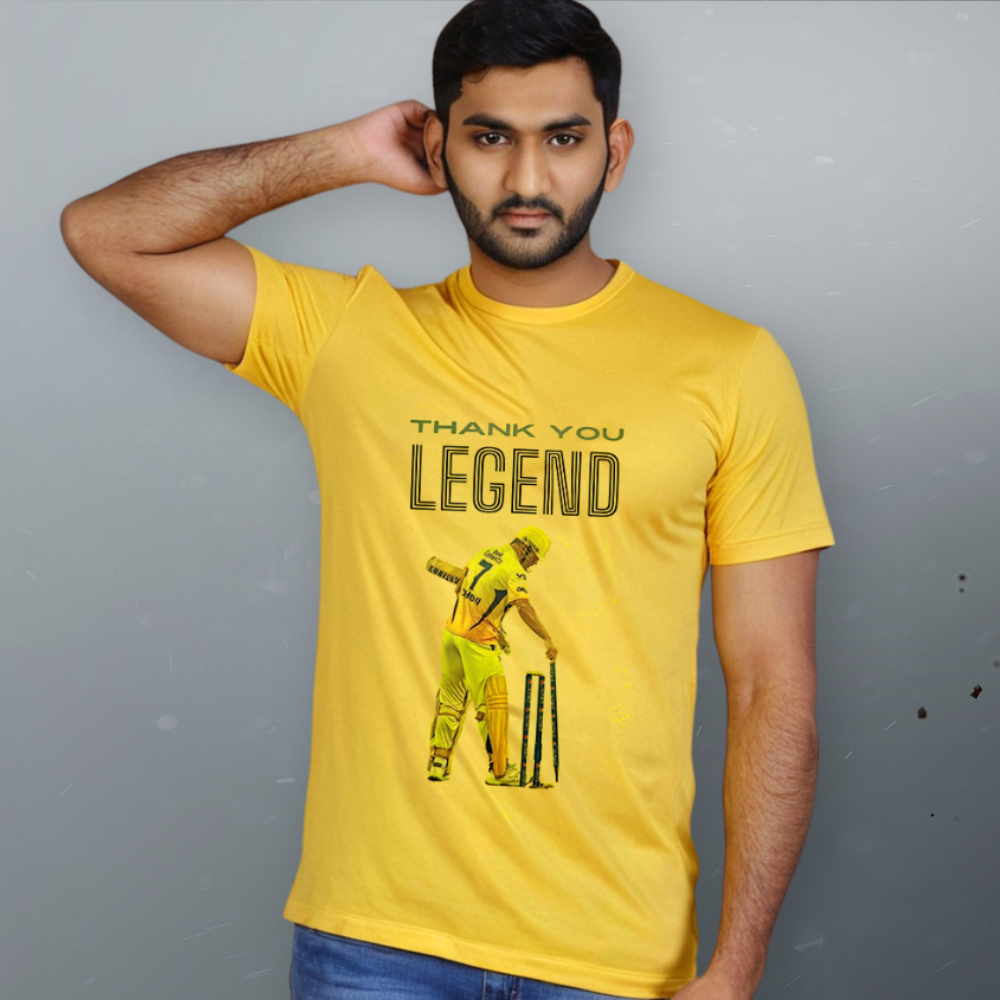 MS Dhoni Fan T-shirt IPL 2025 Special