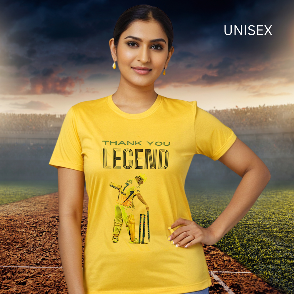 MS Dhoni Fan T-shirt IPL 2025 Special
