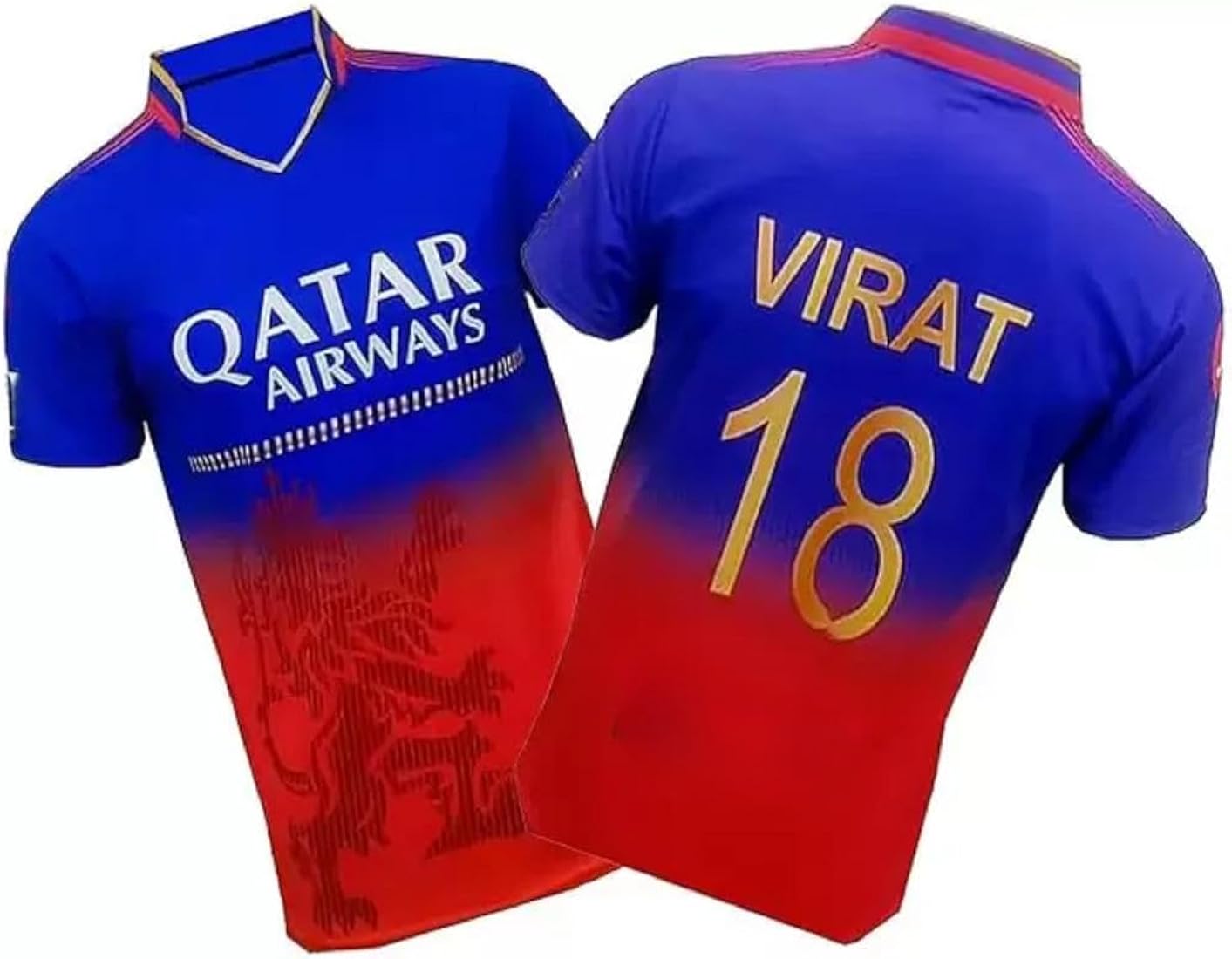 RCB Jersey 2025 (With Your Name)