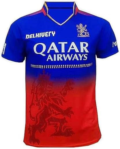 RCB Jersey 2025 (With Your Name)