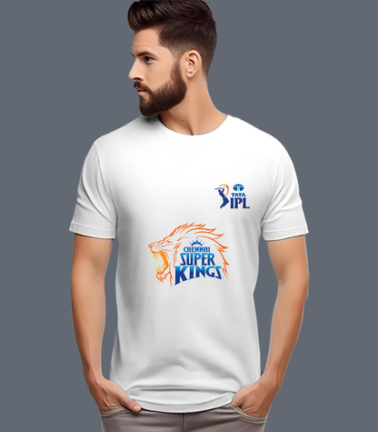 CSK IPL T-shirt 2025 with Your Name