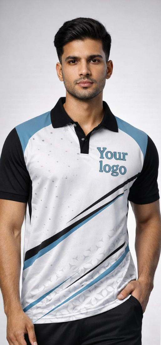 White - Sky Sports Jersey | Customizable Cricket Jersey