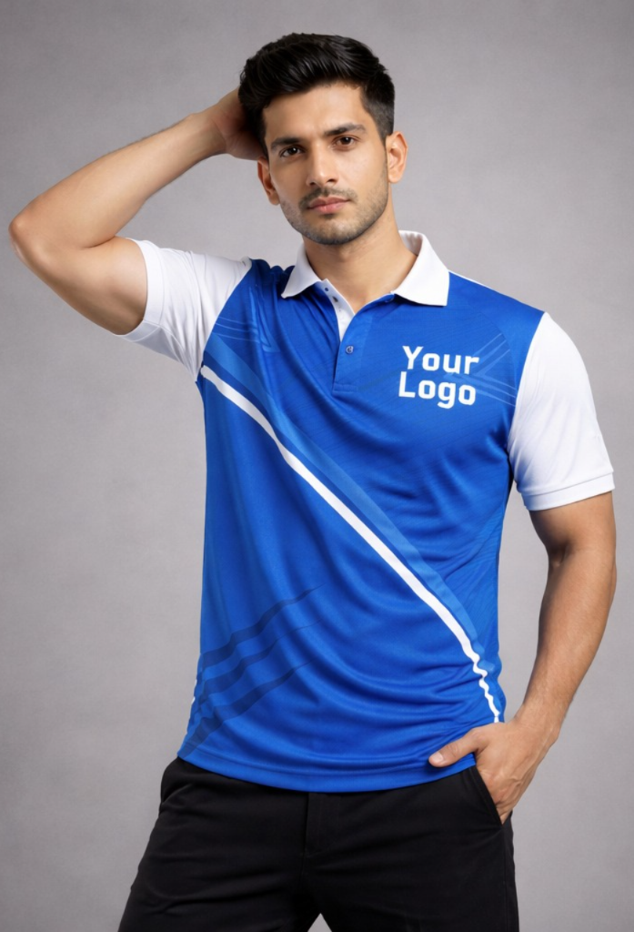 Sky blue Sports Jersey | Customizable Cricket Jersey