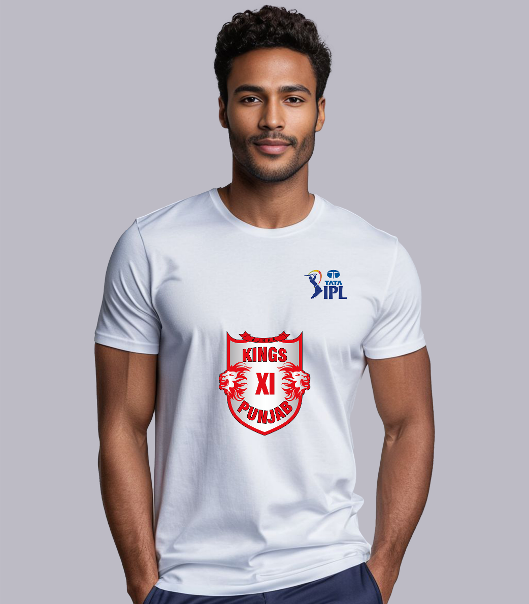 Kings 11 Punjab IPL T-shirt 2025 with Your Name