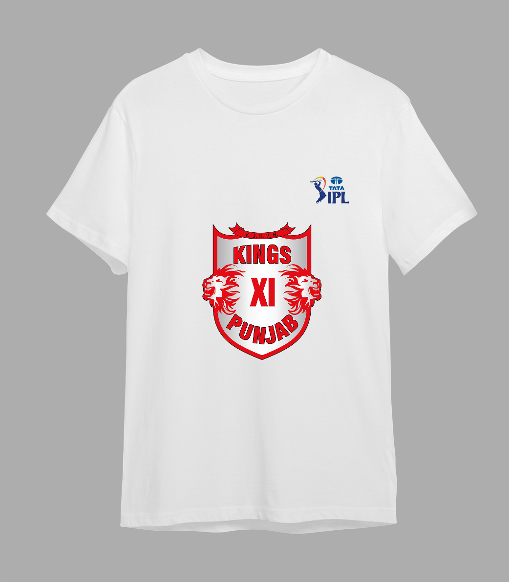 Kings 11 Punjab IPL T-shirt 2025 with Your Name