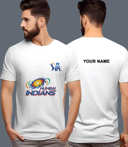 Mumbai Indians IPL T-shirt 2025 with Your Name