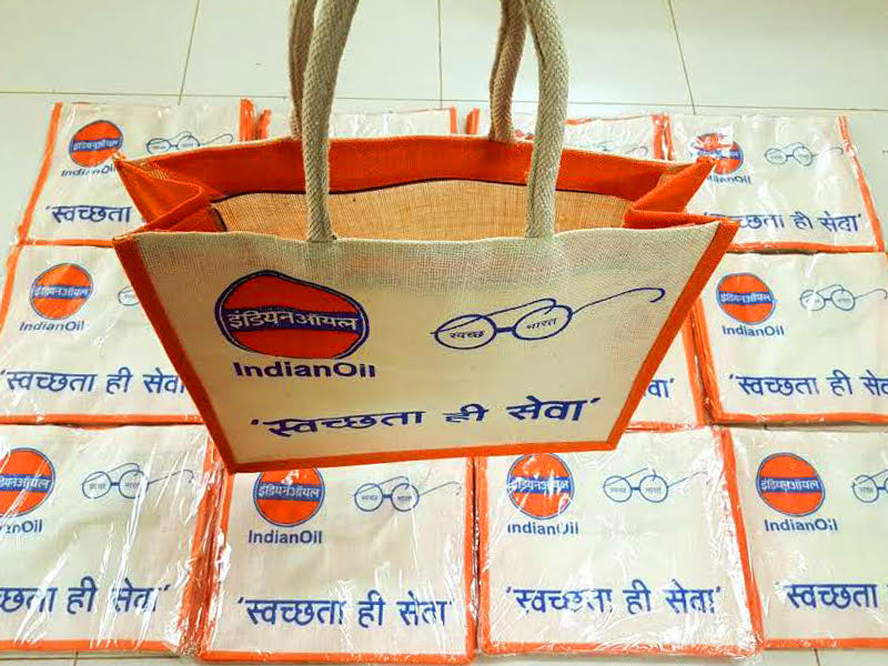 Promotional Jute Bags with Logo Print