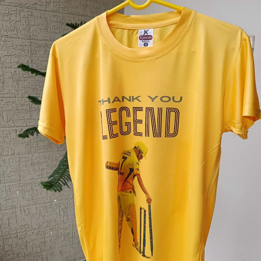 CSK MSD Fans T-shirt IPL Special