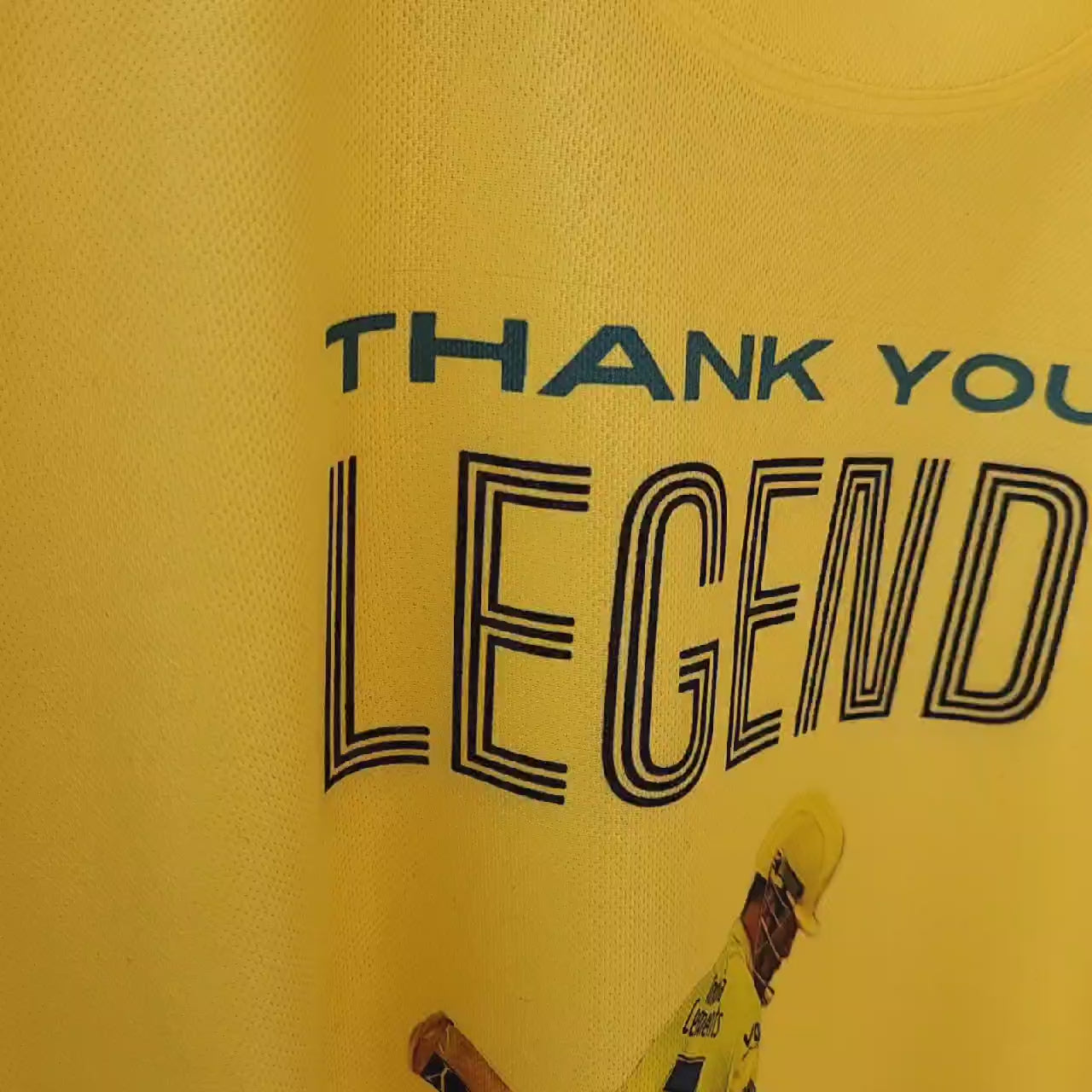 MS Dhoni Fan T-shirt IPL 2025 Special