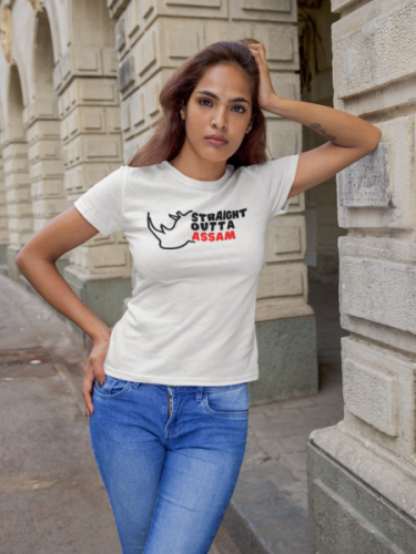 Straight outta Assam Unisex T-shirt