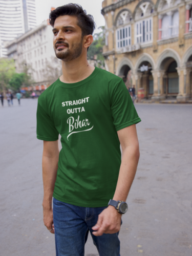 Straight outta Bihar Unisex T-shirt