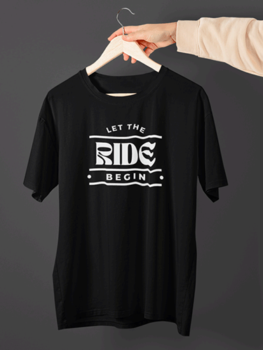 Let The Ride Begin|Biker Unisex T-shirt