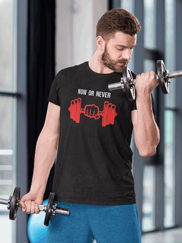 Now Or Never Unisex Fitness T-shirt