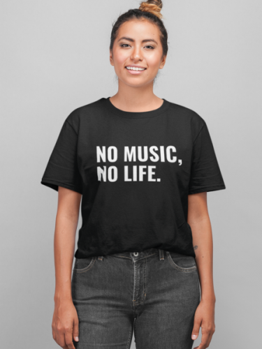 No Music No Life T-shirt