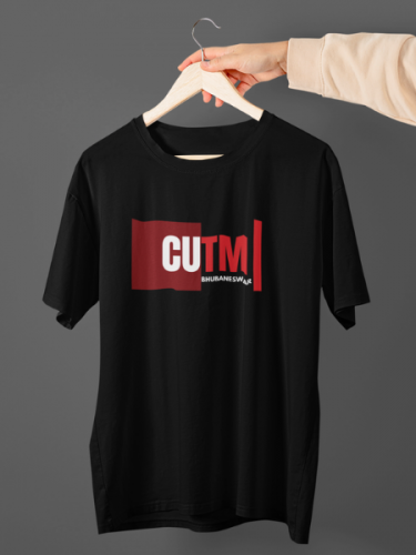 CUTM Bhubaneswar Black T-shirt