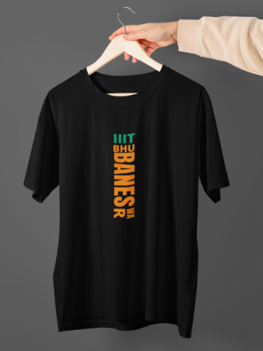 IIIT Bhubaneswar Black T-shirt