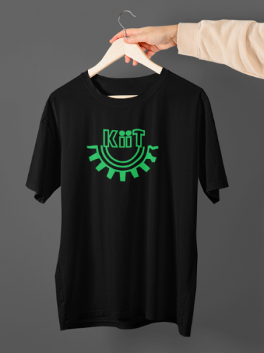 KIIT Logo Black T-shirt |KIITAC