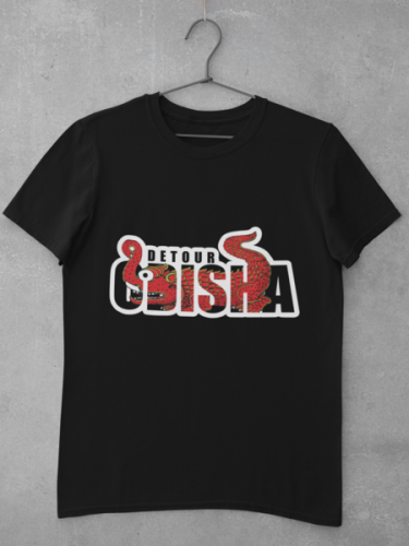 DE TOUR Odisha Black T-shirt