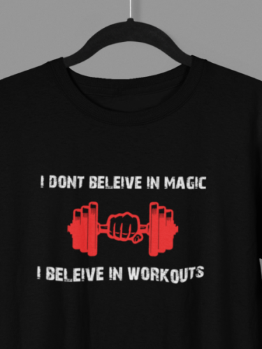 I Believe In Workout Unisex T-shirt