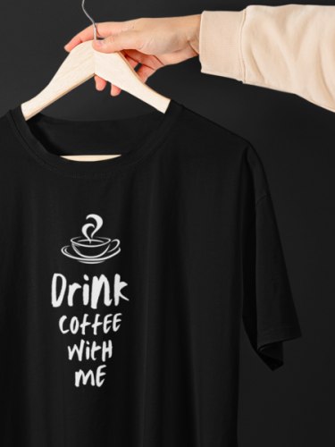 Coffee Black Unisex T-shirt