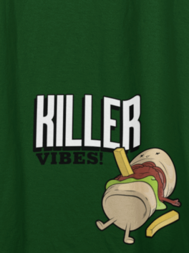 Killer Vibes foodie T-shirt