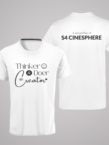 Thinker and Doer is a Creators White T-shirt