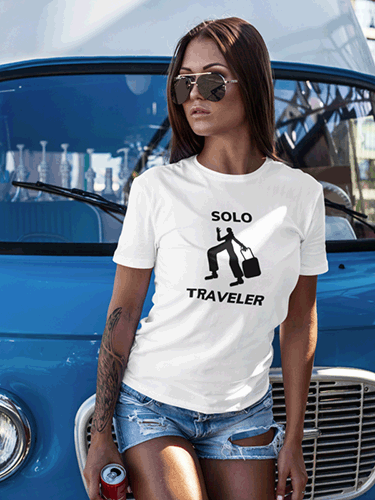Solo Traveler Unisex Tshirt
