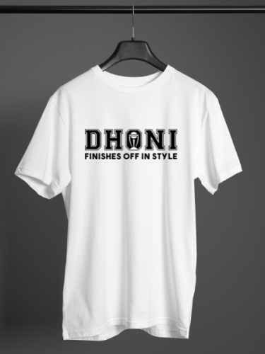 Dhoni Finisess Off In Style T-shirt