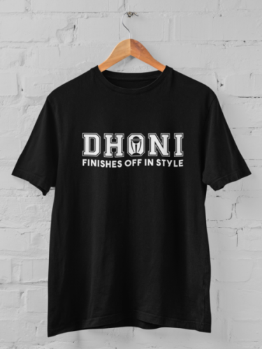 Dhoni Finisess Off In Style T-shirt