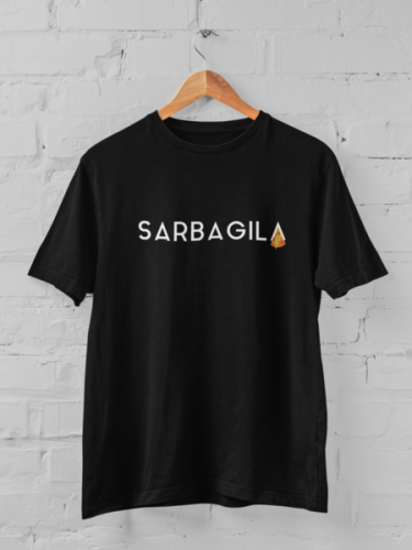 Sarbagila T-shirt| Black |Kulangara