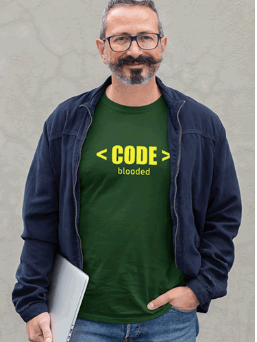  Code Blooded| Coding Unisex T-shirt