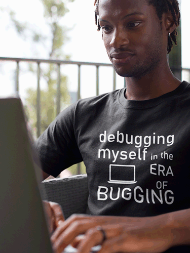 Debugging My self|Coding Unisex T-shirt