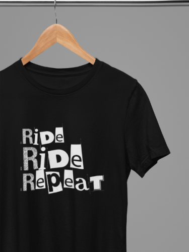 Ride Ride Repeat Biker T-shirt