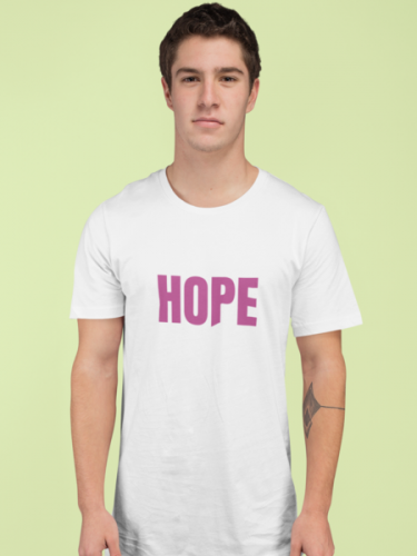Hope Printed White T-shirt