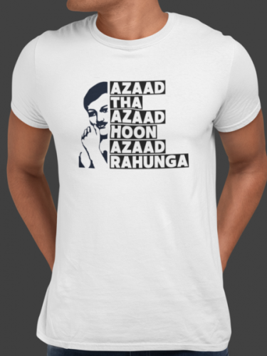  Azaad Tha Azaad Hoon Azaad Rahunga T-shirt,Mormitti