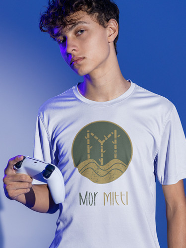 Mor Mitti Unisex color print Dry Tshirt