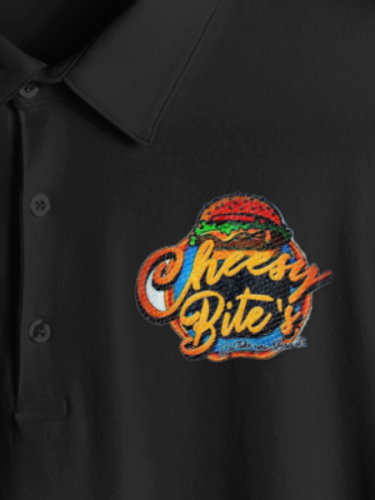 Cheesy Bites Polo Neck Official T-shirt