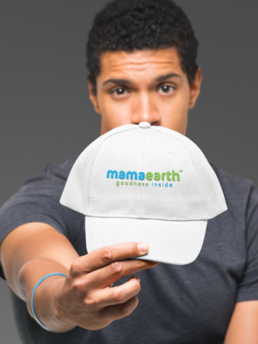 Mama Earth Official Printed Cap