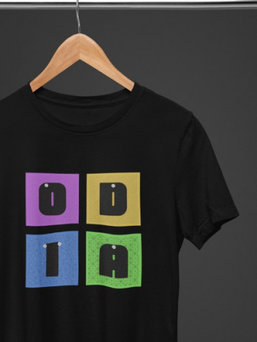 Colourful Odia Unisex T-shirt