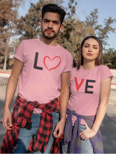 Couple T-shirt love