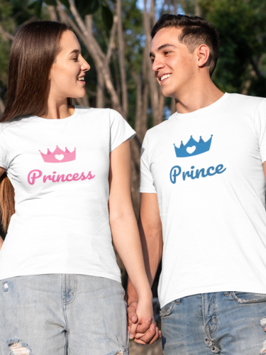 Couple Tshirt Prince & Princes