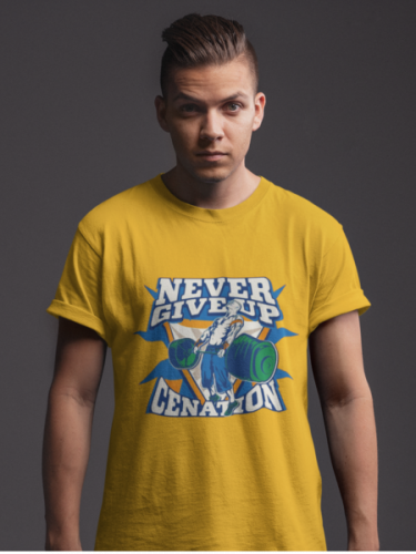 Never Give up Tshirt  | Pixpire