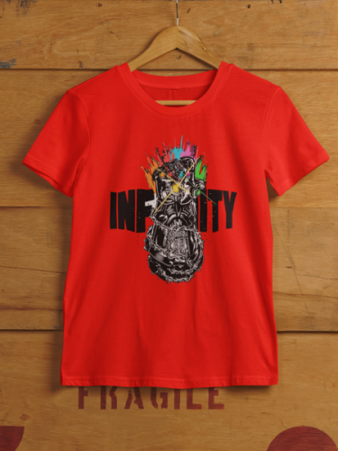 Infinity Red Tshirt | Pixpire