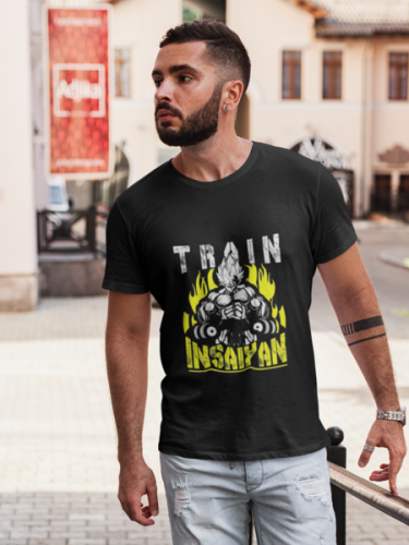 Train Insane Tshirt  | Pixpire