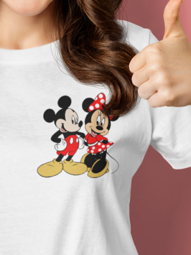 Mickey Minnie Cartoon T-shirt