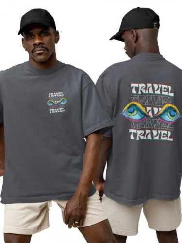 Travel Graphics Oversized Tshirt ,Travel Tshirt